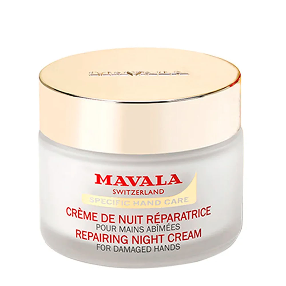 Creme para as Mãos Hidratante Mavala Repairing Night Cream 70ml
