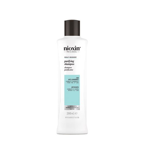 Shampoo Nioxin Anticaspa Purificante para Couro Cabeludo Scalp Recovery Purifying Shampoo 200ml