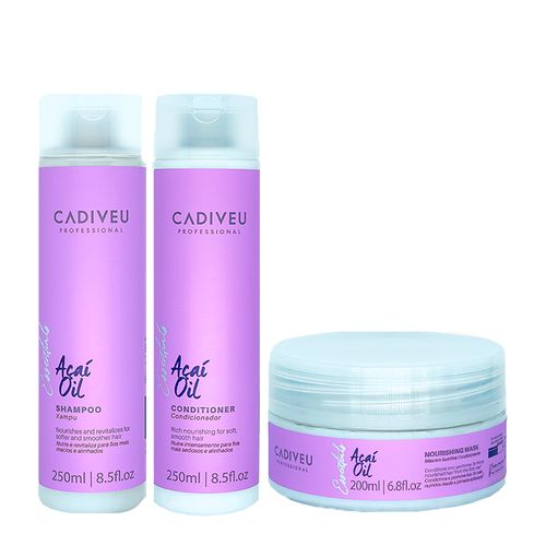 Kit Cadiveu Professional Essentials Açaí Oil Rotina Completa