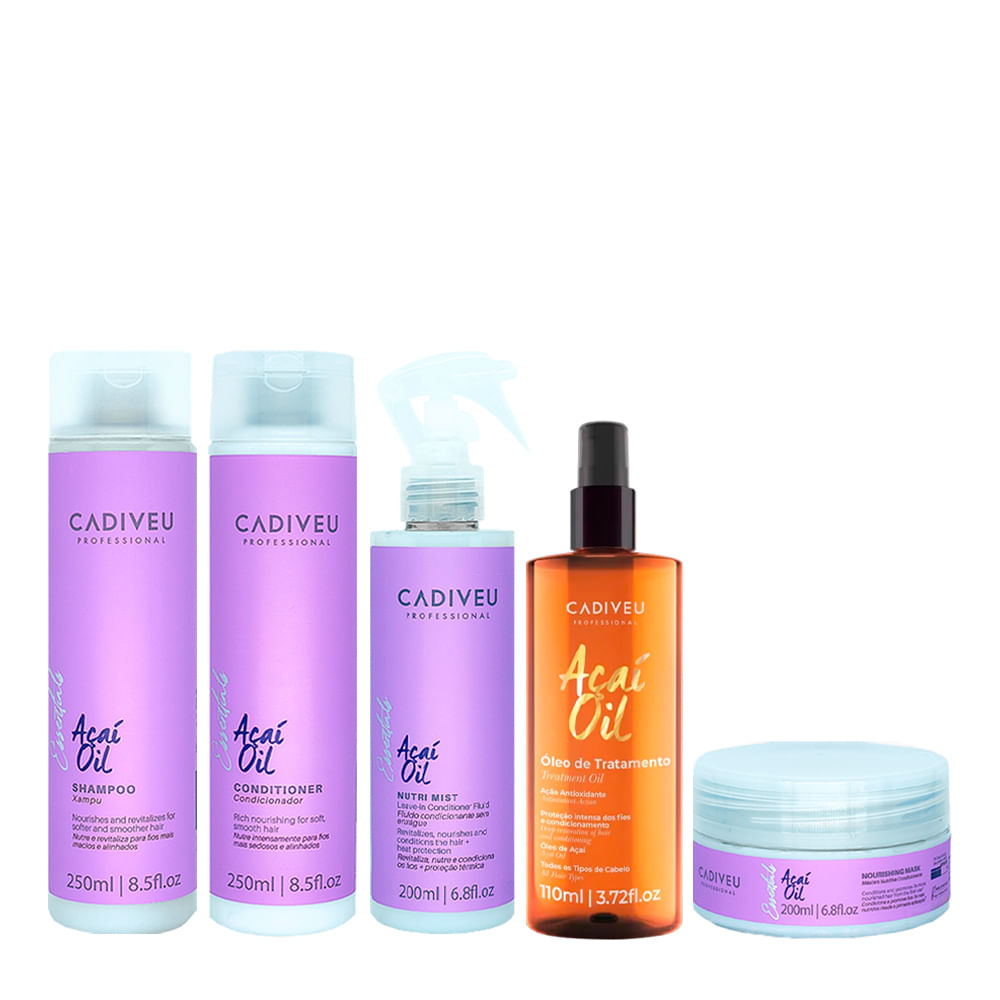 Kit Cadiveu Professional Essentials Açaí Oil Full Routine Luxo