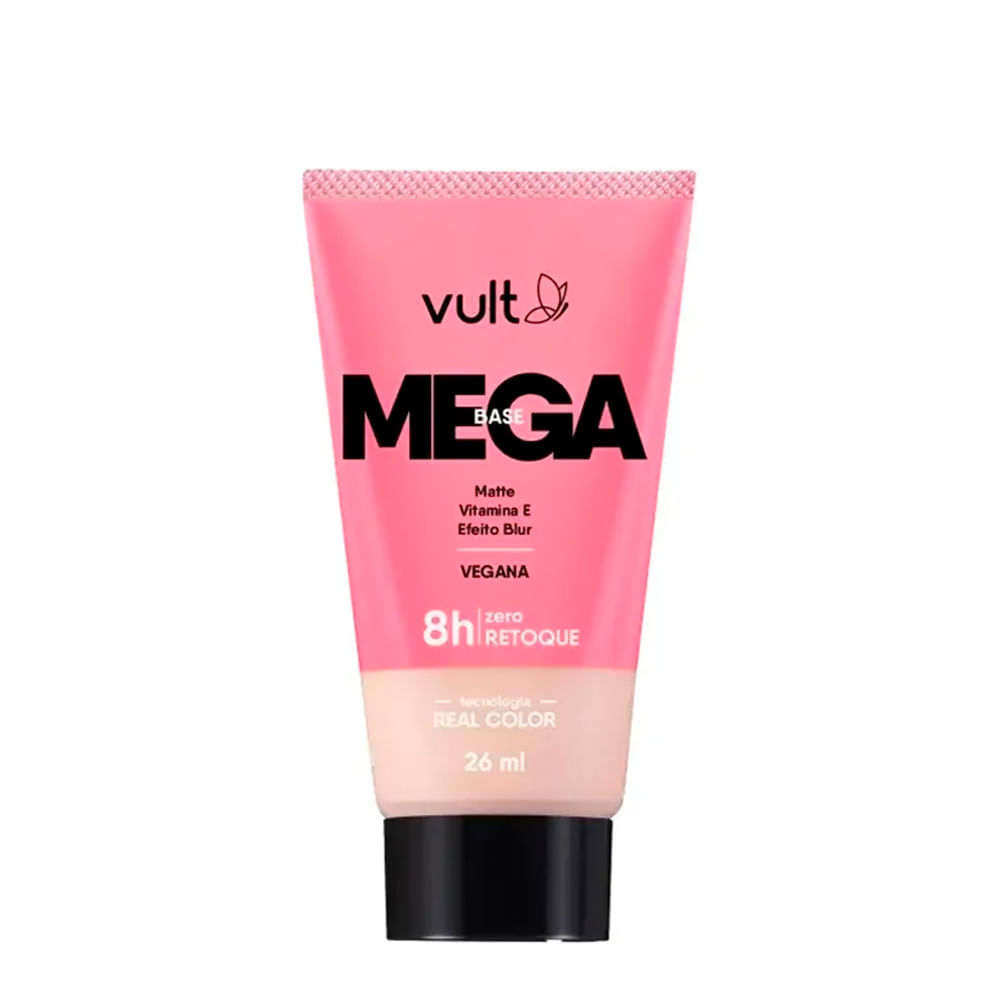 Base Líquida Vult Mega Base Matte V200 26ml