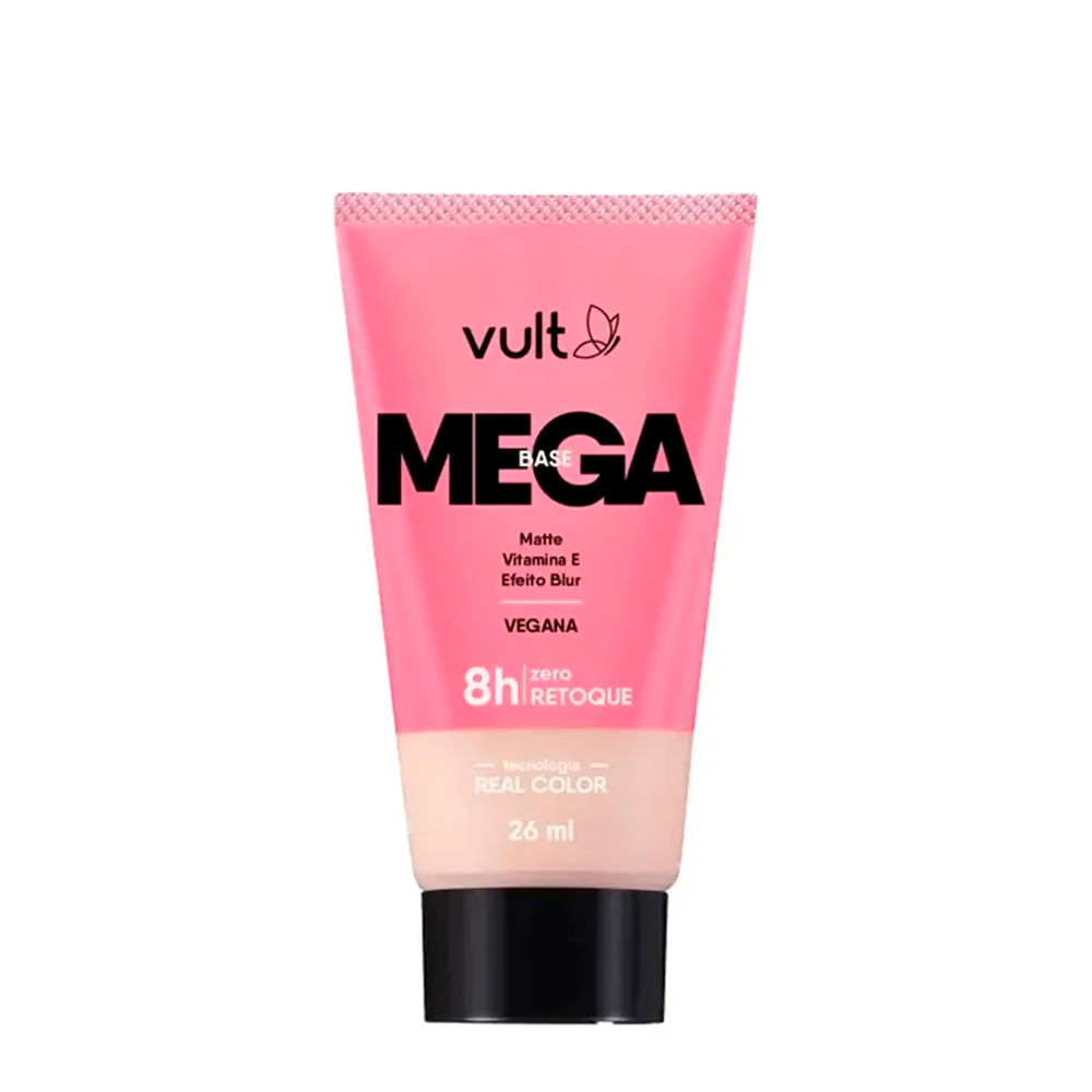 Base Líquida Vult Mega Base Matte V250 26ml