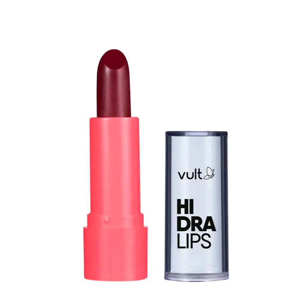 Batom Cremoso Vult Intenso Hidra Lips Vinho 3,6g