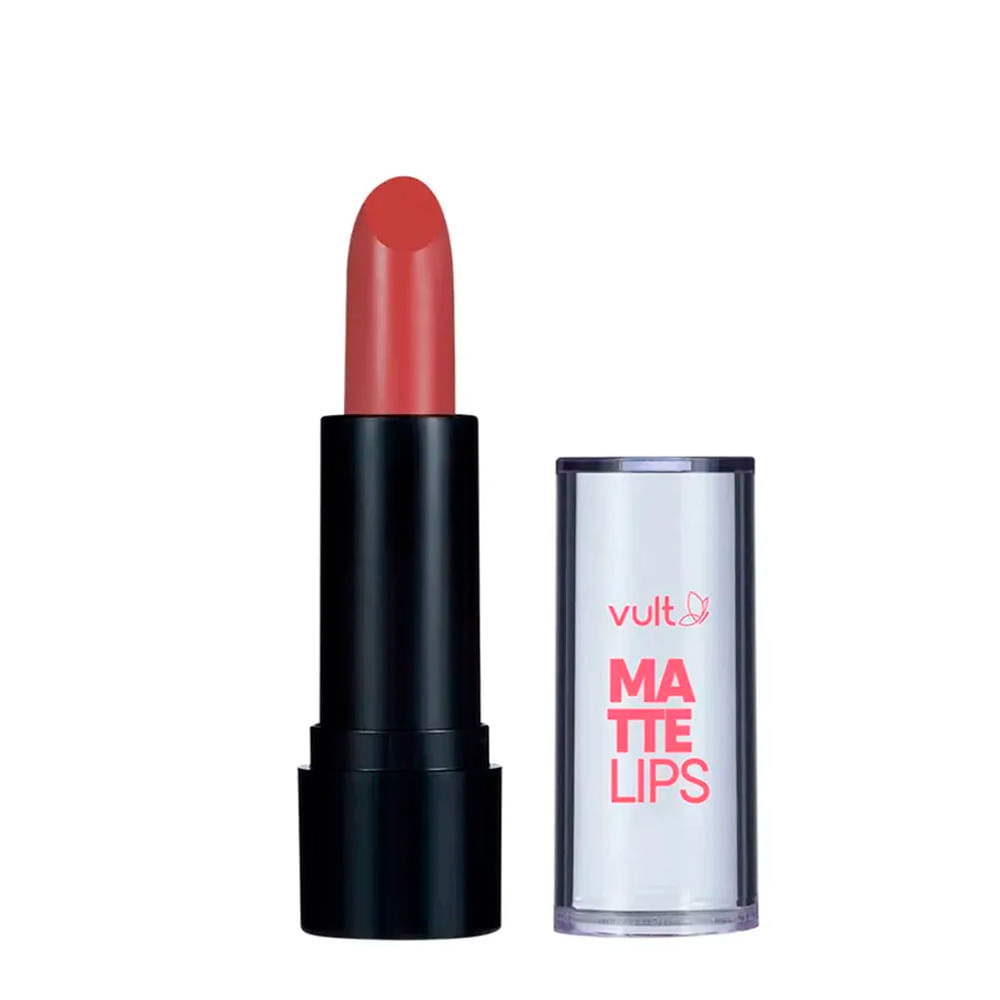 Batom Matte Vult Lips Rosa Paixão 3,8g