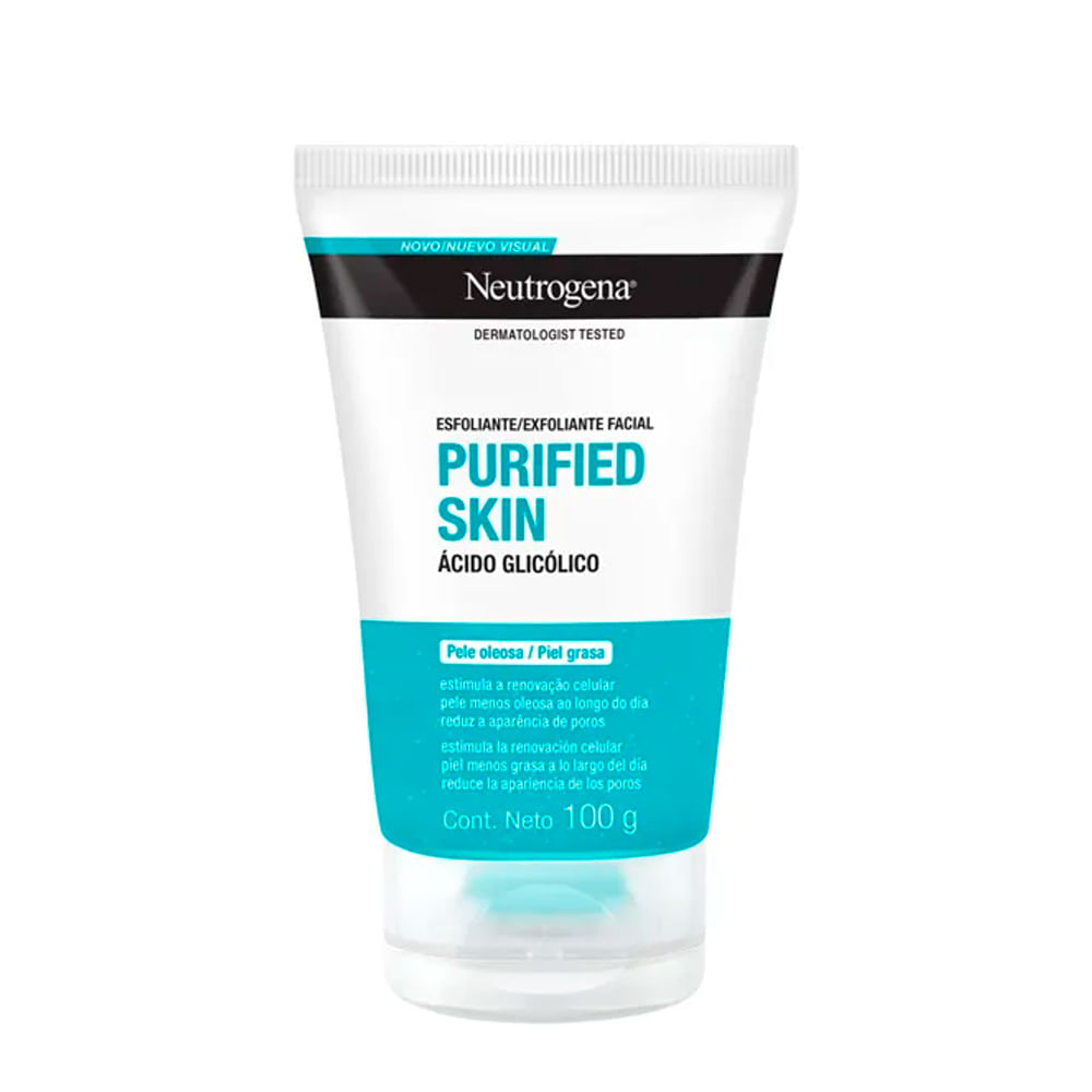 Gel Esfoliante Facial Neutrogena Purified Skin 100g