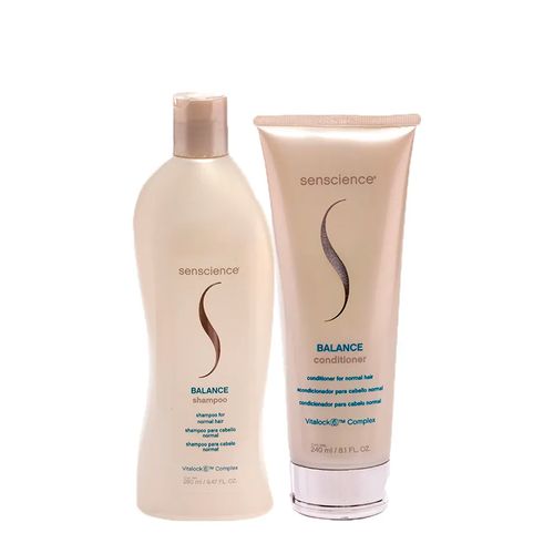 Kit Senscience Balance - Shampoo 280ml + Condicionador 240ml