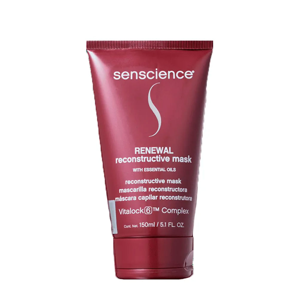 Máscara Capilar Reconstrutora Senscience Renewal 150ml