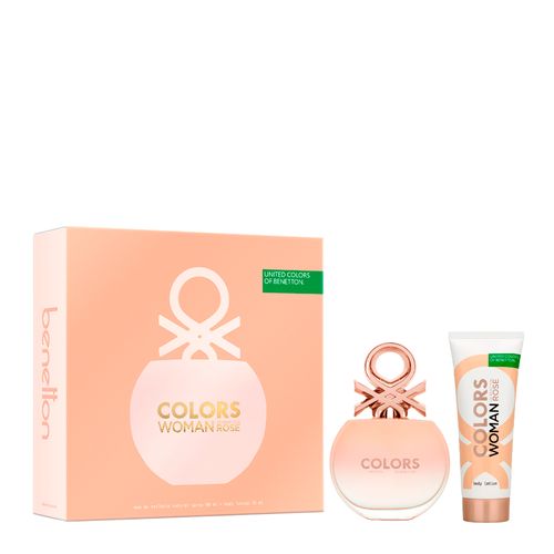 Kit Perfume United Colors of Benetton Sisterland Rose Feminino - Eau de Toilette 80ml + Loção Corporal 75ml