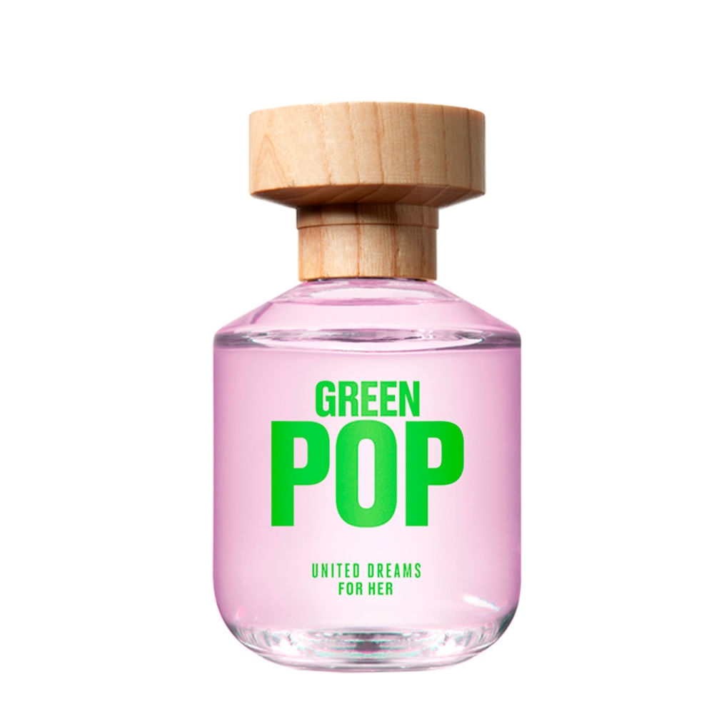 Perfume United Colors of Benetton United Dreams Green Pop Feminino - Eau de Toilette 80ml