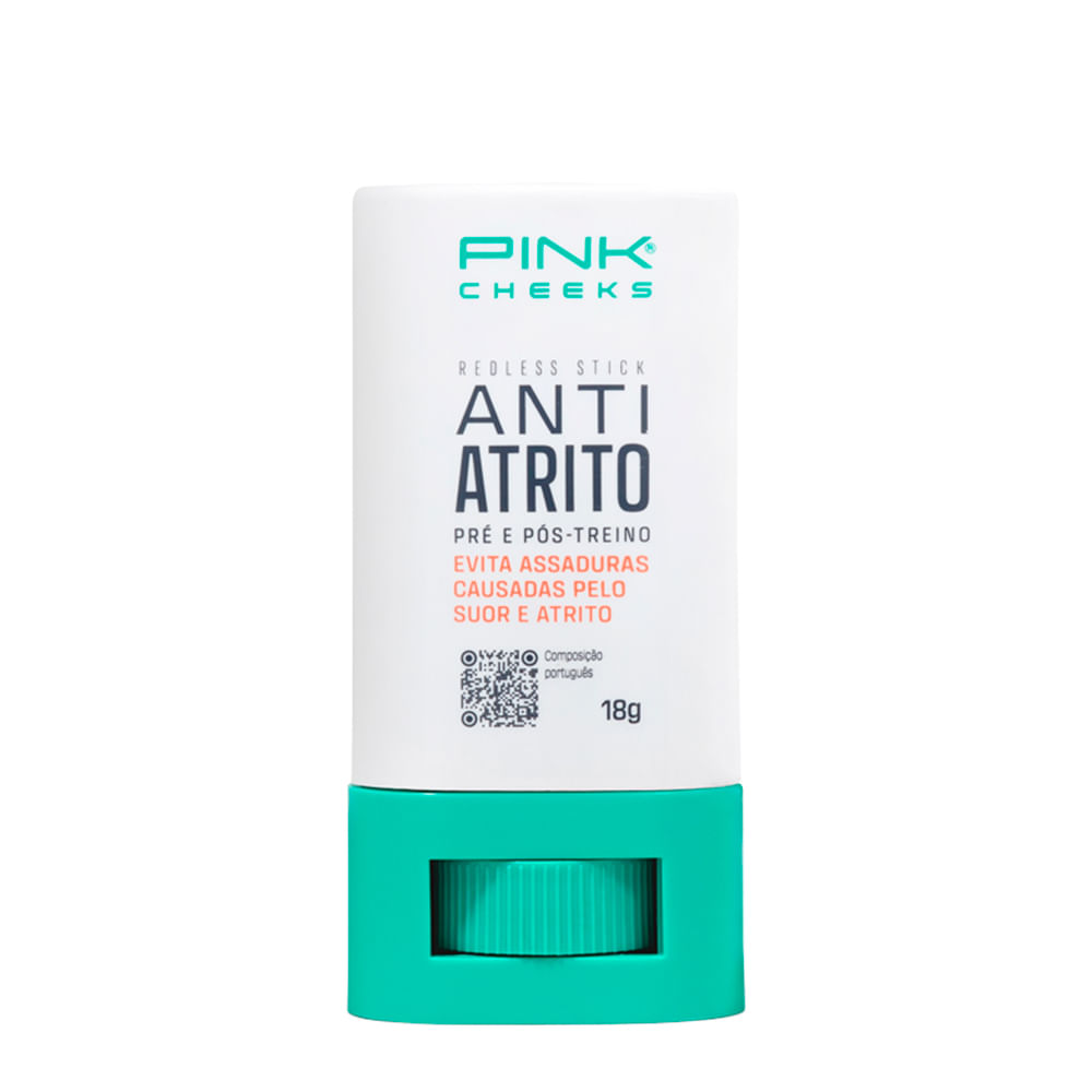 Bastão Antiatrito Pink Cheeks Redless 18g