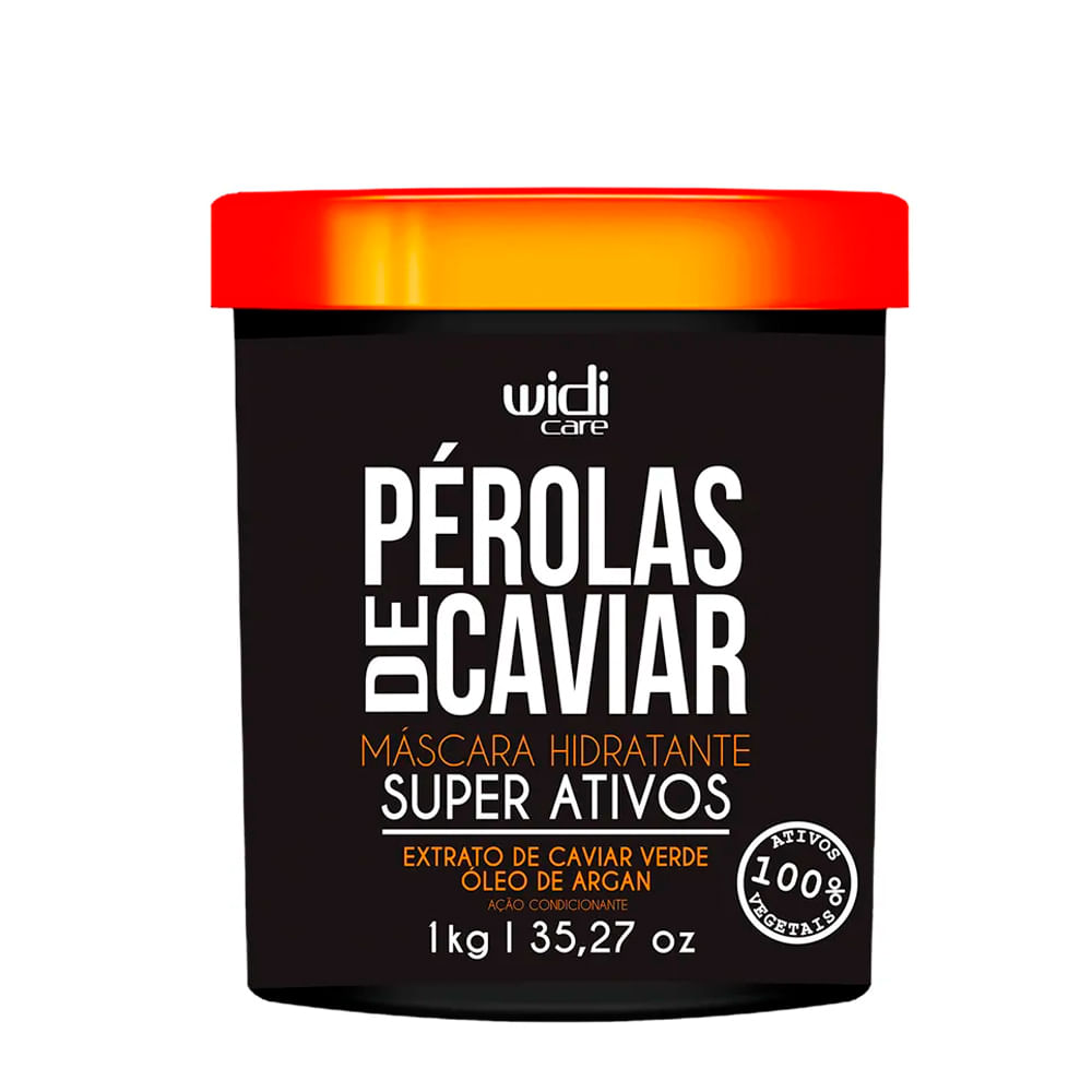 Máscara Hidratante Widi Care Ação Condicionante Pérolas de Caviar 1 Kg