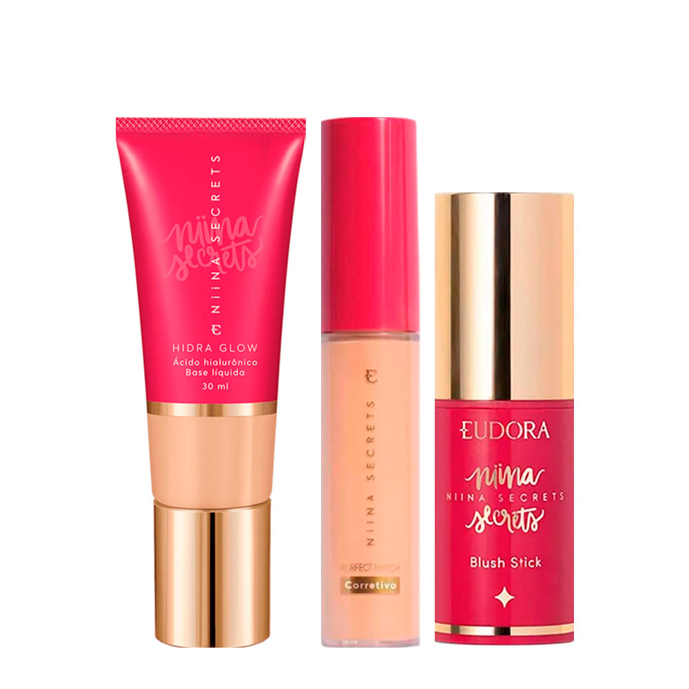 Kit Eudora Niina Secrets Pele Perfeita 2