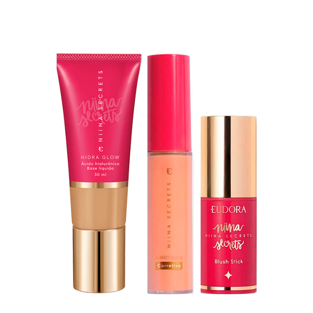 Kit Eudora Niina Secrets Pele Perfeita 8