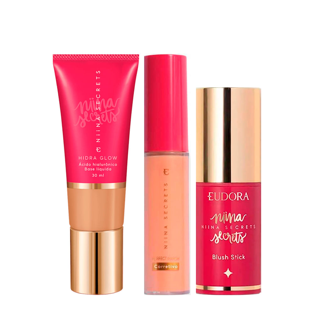 Kit Eudora Niina Secrets Pele Perfeita 9