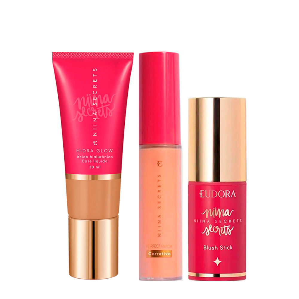 Kit Eudora Niina Secrets Pele Perfeita 10