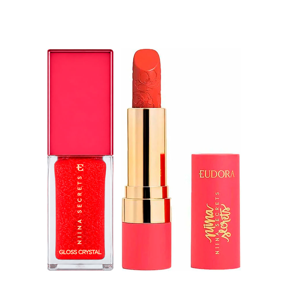 Kit Eudora Niina Secrets Boca Vermelho