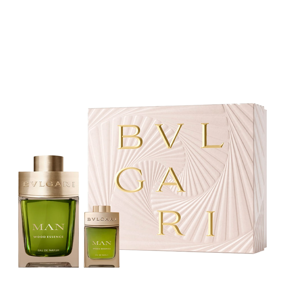 Kit Perfume Bvlgari Man Wood Essence Eau de Parfum Masculino 100ml + Eau de Parfum 15ml Kit