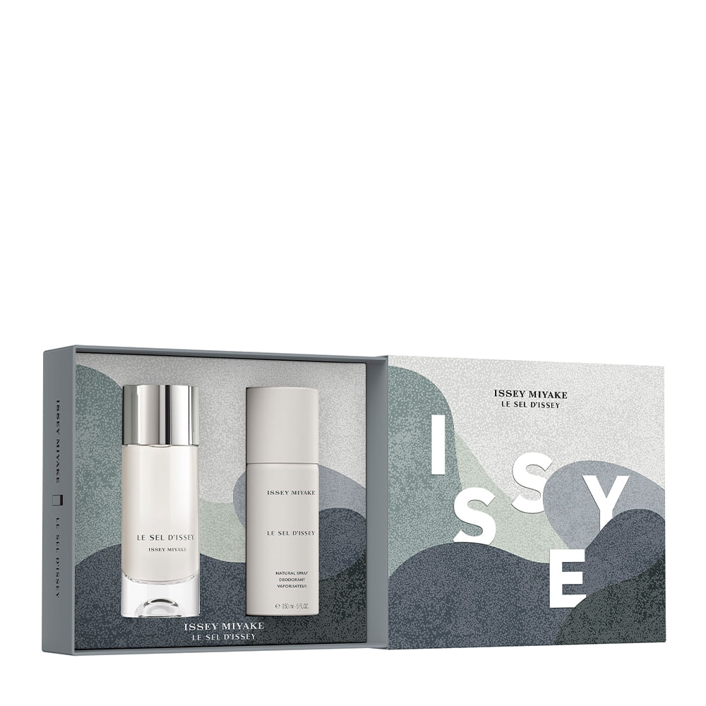 Kit Perfume Issey Miyake Le Sel d'Issey Masculino Eau de Toilette 100ml + Desodorante 150ml