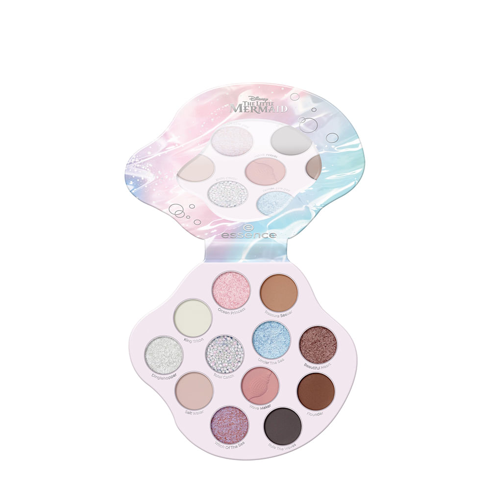 Paleta de Sombra Essence Disney a Pequena Sereia 02 Mermaids Have More Fun 8,8g