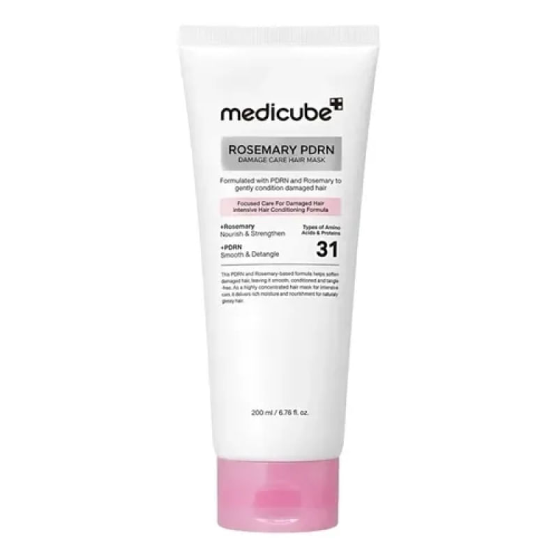 MEDICUBE Máscara Capilar Reparadora de Alecrim e PDRN 200ml