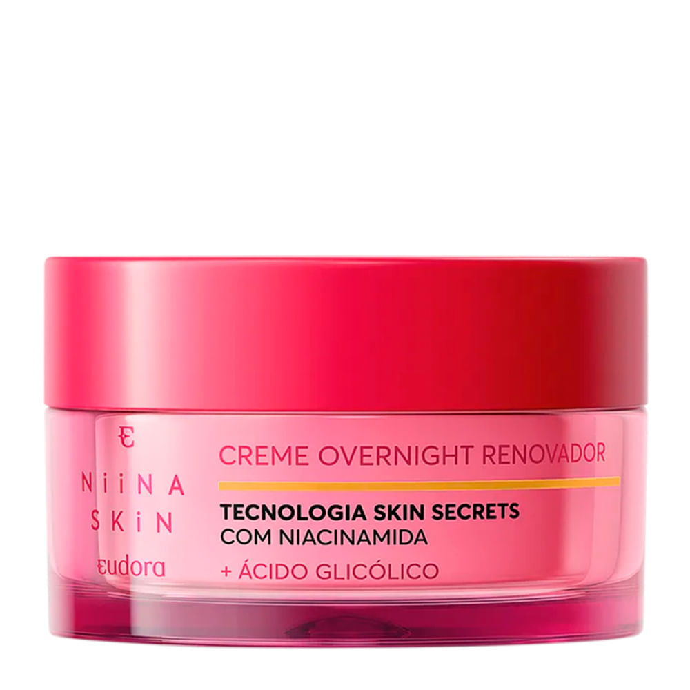Creme Hidratante Facial Eudora Niina Secrets Niina Skin Overnight 45g