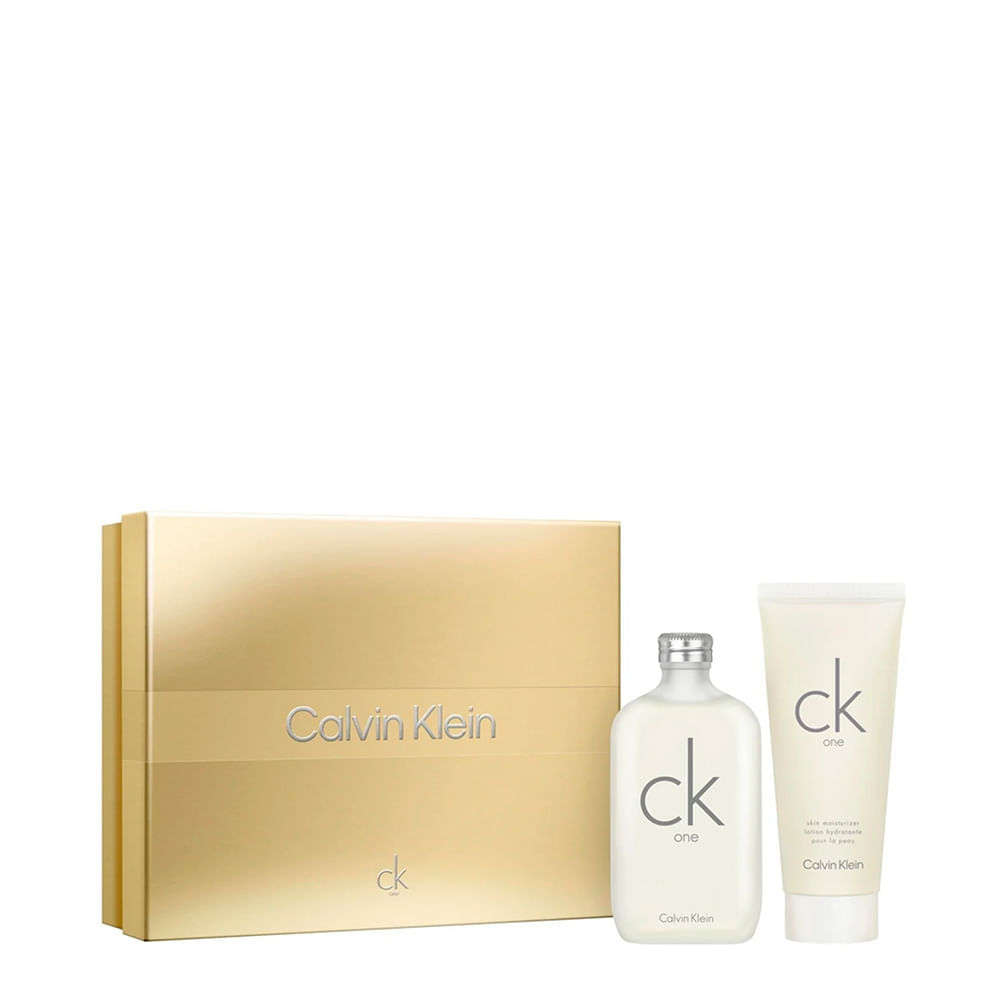 Kit Calvin Klein CK One - Eau de Toilette 200ml + Body Lotion 200ml