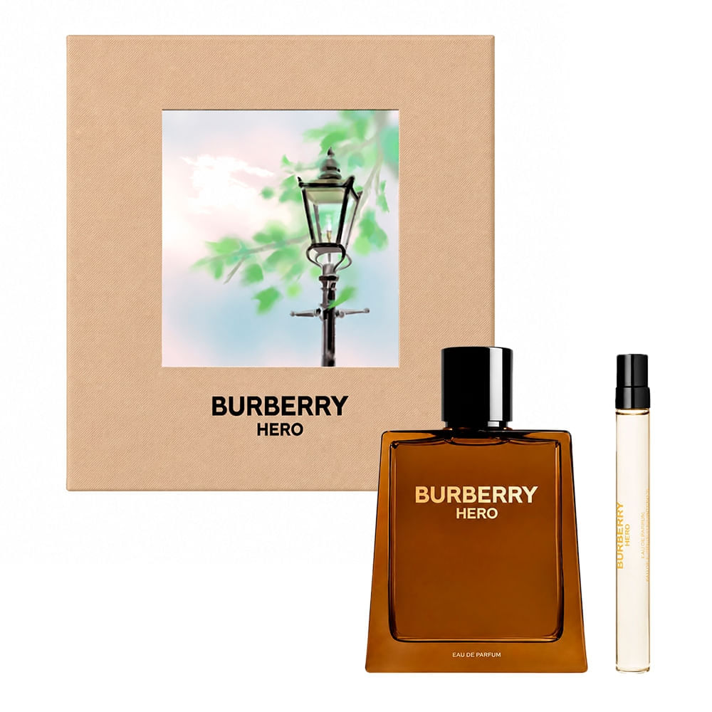 Kit Burberry Hero Masculino EDP 100ml + 10ml