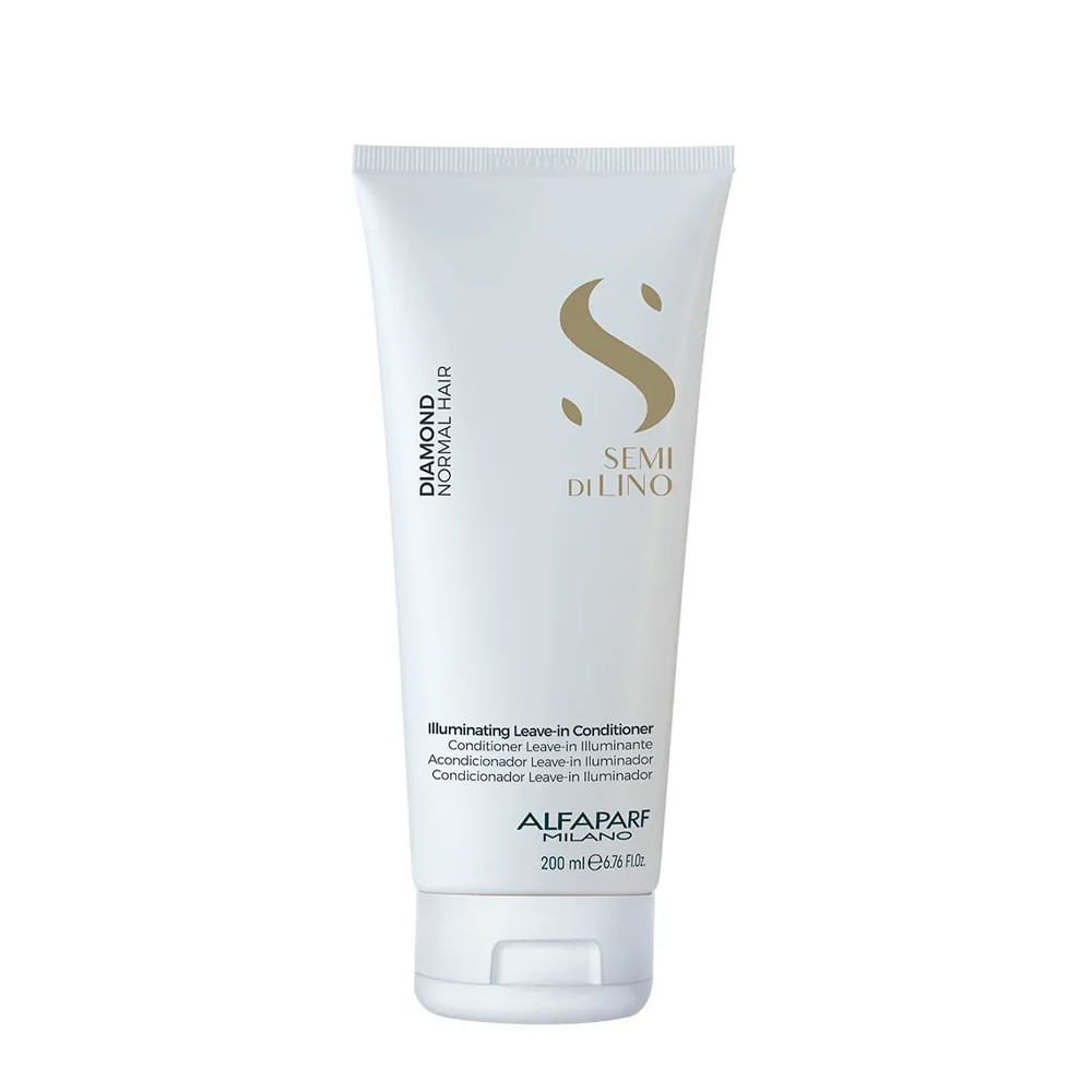 Condicionador Leave-In Alfaparf Milano Professional Semi Di Lino Diamond Illuminating 200ml
