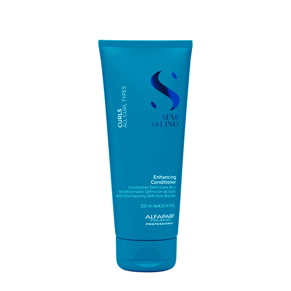 Condicionador Alfaparf Milano Professional Semi di Lino Curls Enhancing 200ml