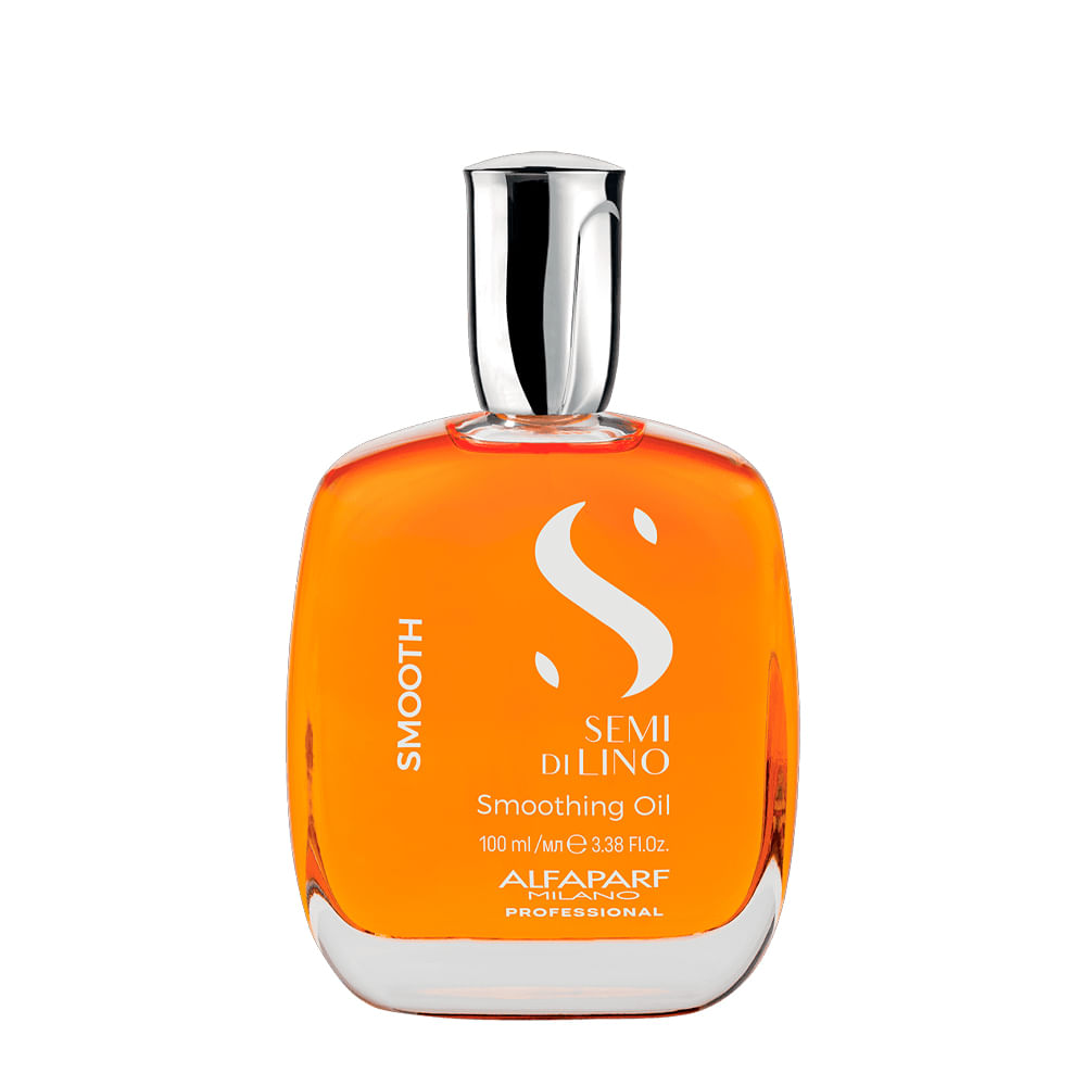 Óleo Alfaparf Milano Professional Semi Di Lino Smooth Smoothing 100ml