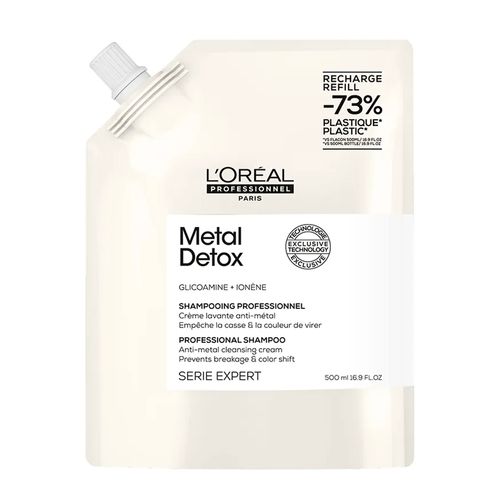Shampoo L'Oréal Professionnel Serie Expert Metal Detox 500ml Refil