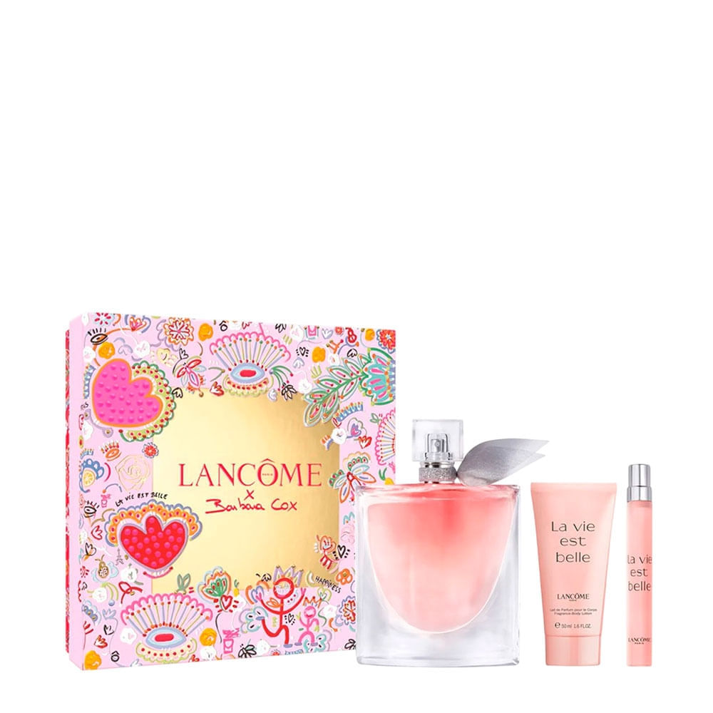 Kit Lancôme La Vie Est Belle Feminino - Eau de Parfum 100ml + 10ml + Body Lotion 50ml
