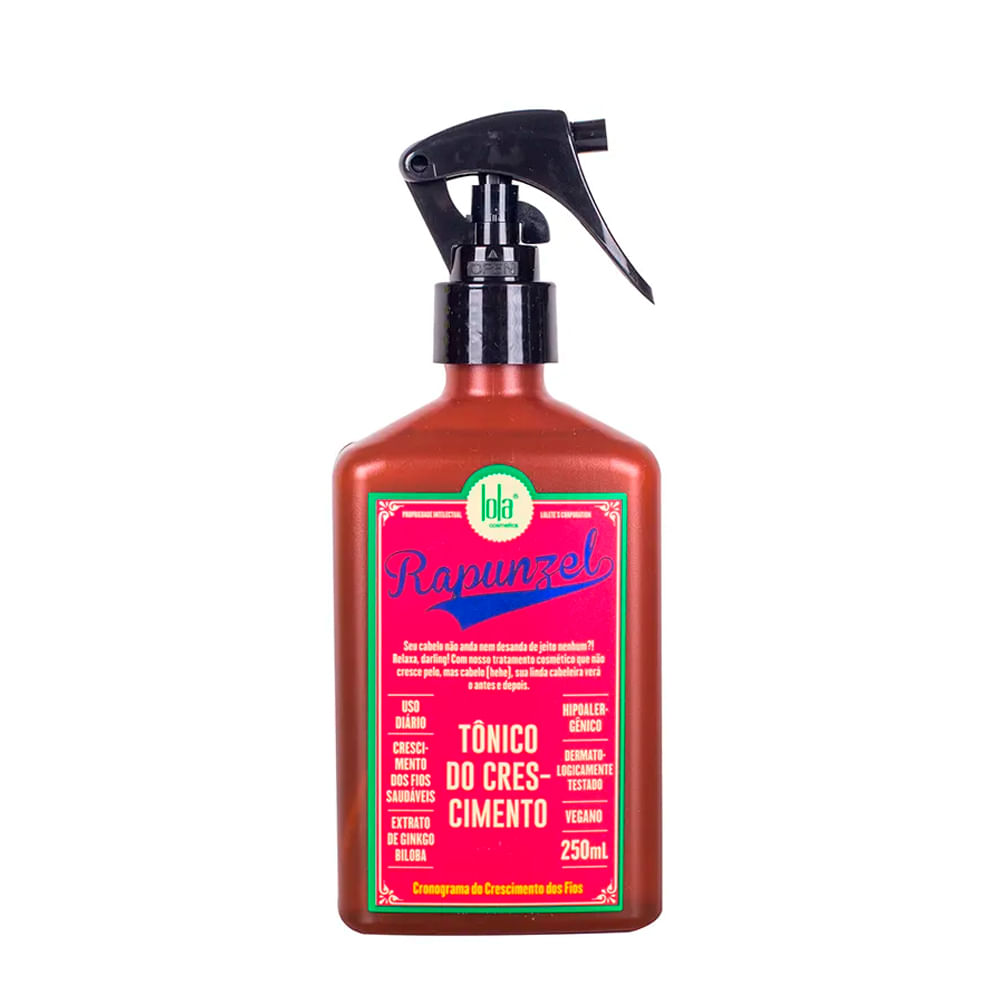 Tônico Capilar de Crescimento Lola Cosmetics Rapunzel 250ml